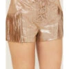 Wonderwest Women's Foiled Suede Shorts -Country Clothing Store 2000389177 200 P2