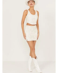 Wonderwest Women's Soutache Mini Skirt -Country Clothing Store 2000389178 100 P2