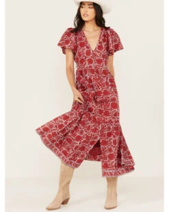 Cleobella Women's Floral Sasha Ankle Dress -Country Clothing Store 2000389546 600 P2