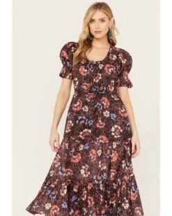 Cleobella Women's Multicolored Floral Caroline Midi Dress