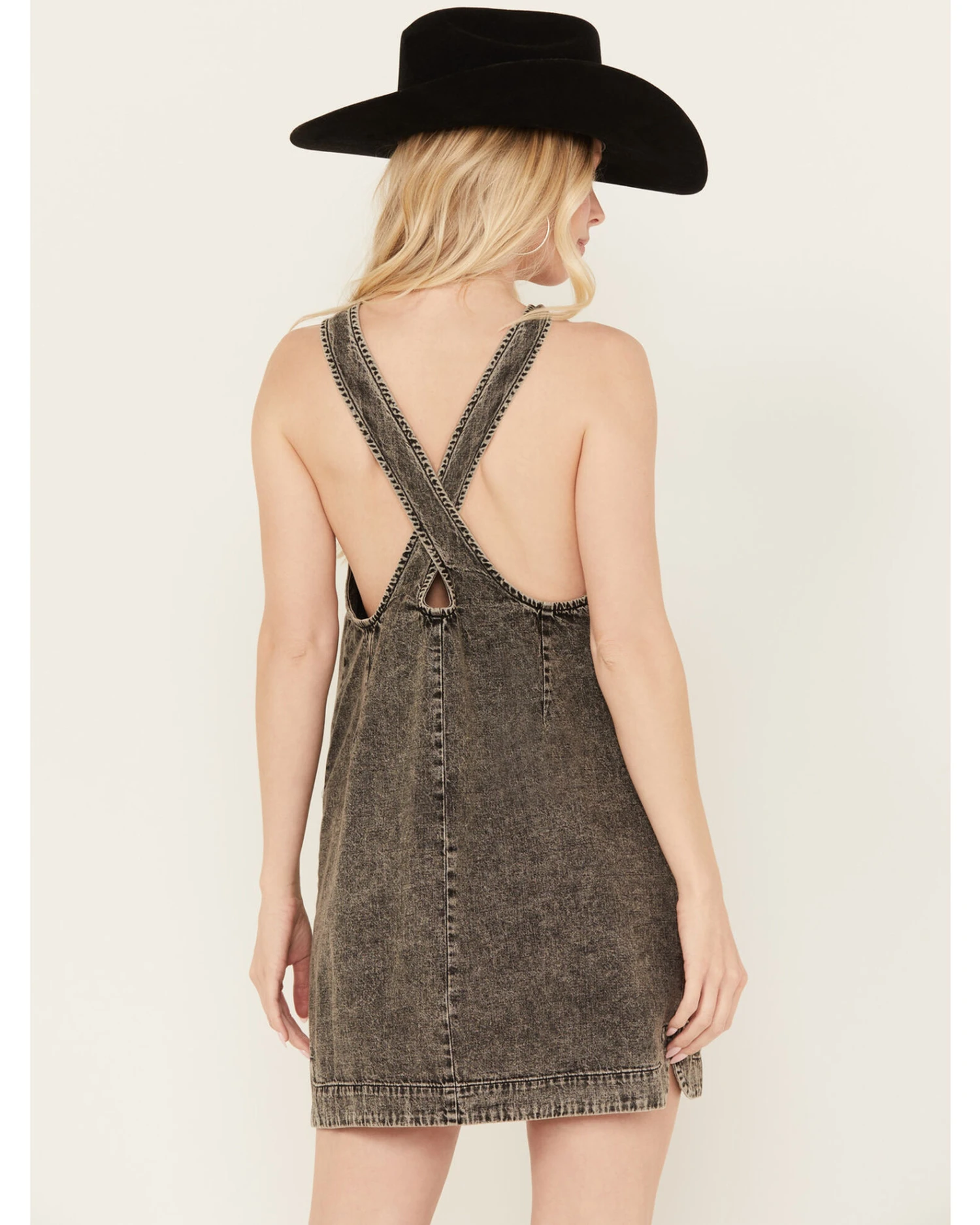 Free People Women's Wilderado Denim Dress 6 Free People Women's Wilderado Denim Dress - Image 4
