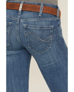 Ariat Women's R.E.A.L Mid Rise Patricia Stretch Main Bootcut Jeans -Country Clothing Store 2000391047 400 P4