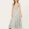 Free People Women's Sundrenched Floral Print Sleeveless Maxi Dress -Country Clothing Store 2000392162 400 P1