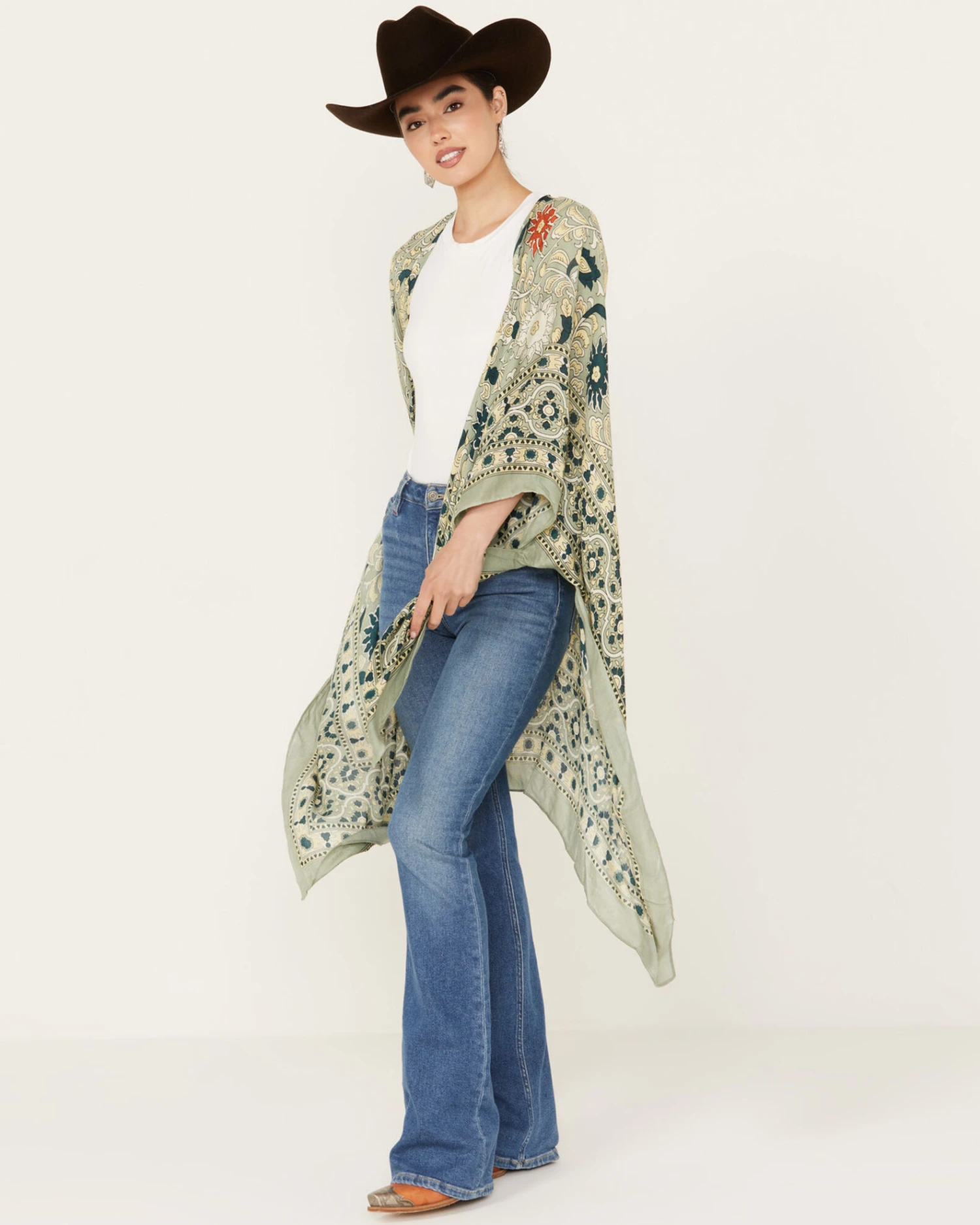 Free People Women's Magic Dance Kimono 3 Free People Women's Magic Dance Kimono