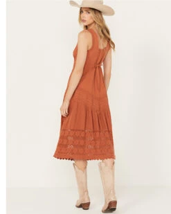 Scully Women's Sleeveless Lace Hem Dress -Country Clothing Store 2000393042 220 P4