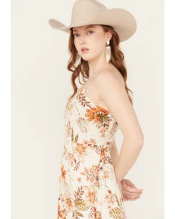 Wild Moss Women's Floral High Low Hem Dress -Country Clothing Store 2000393335 103 P2