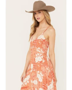 Wild Moss Women's Floral Patchwork Maxi Dress -Country Clothing Store 2000393346 220 P2