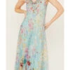Johnny Was Women's Forever Flower Mesh Maxi Dress -Country Clothing Store 2000393531 900 P3