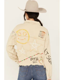 POL Women's Drawing Embellished Jacket -Country Clothing Store 2000393562 110 P4