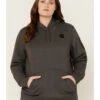 Carhartt Women's Relaxed Fit Midweight Logo Hooded Work Sweatshirt - Plus -Country Clothing Store 2000394091 001 P1