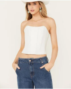 Boot Barn X Understated Leather Women's Louise Leather Bustier -Country Clothing Store 2000394750 100 P1