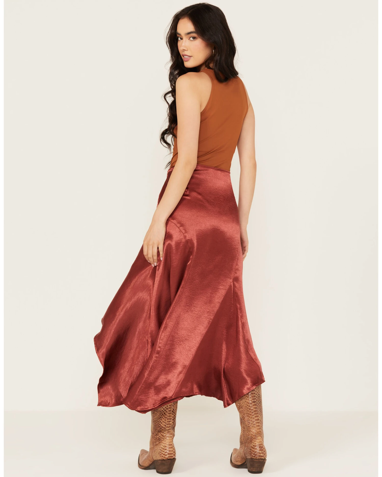 Free People Women's Sunrise Asymmetrical Skirt 6 Free People Women's Sunrise Asymmetrical Skirt - Image 4