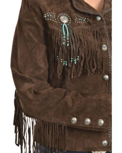 Scully Fringe & Beaded Boar Suede Leather Jacket 11 Scully Fringe & Beaded Boar Suede Leather Jacket -Country Clothing Store 225958 47 D2