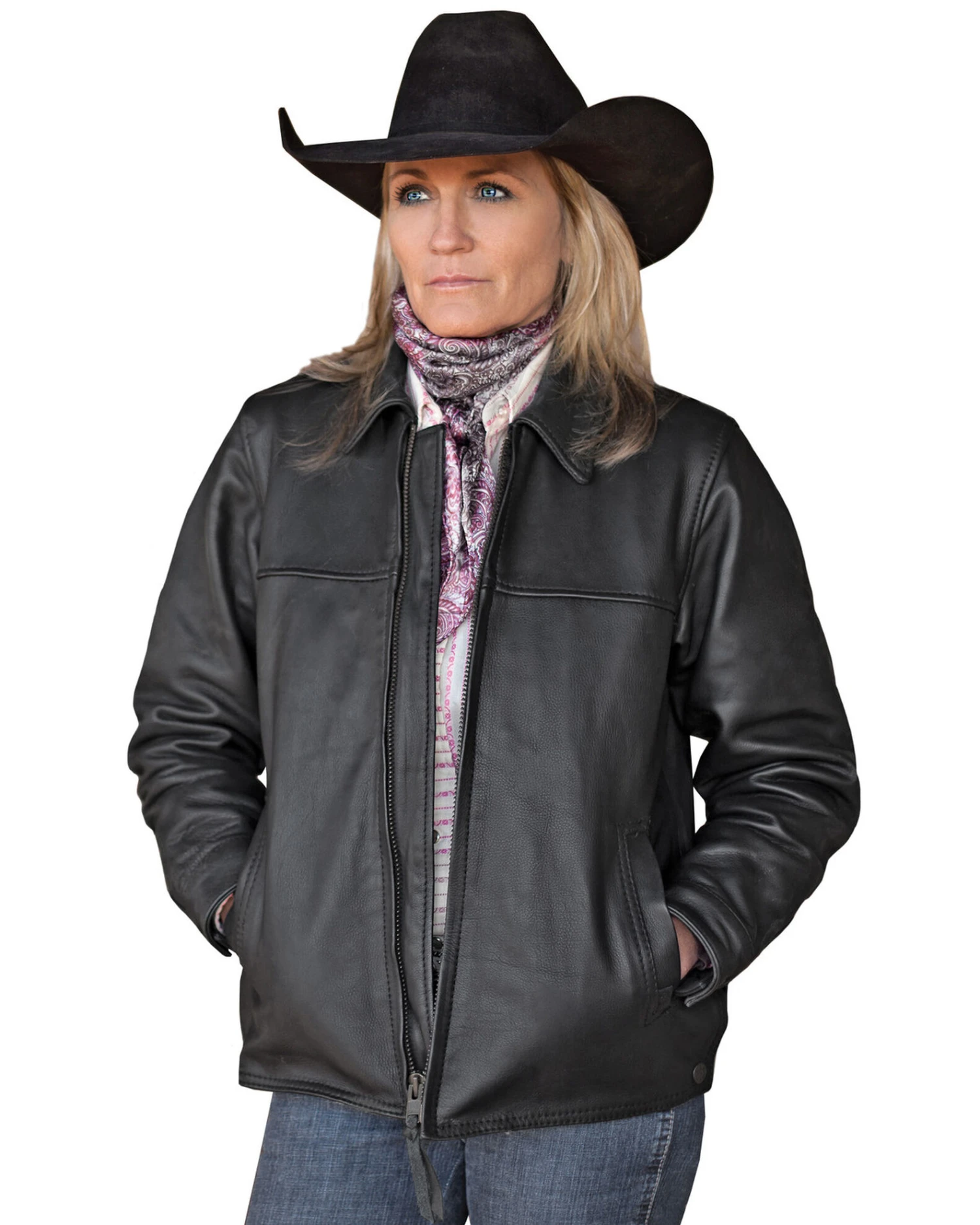 STS Ranchwear Women's Rifleman Leather Jacket 3 STS Ranchwear Women's Rifleman Leather Jacket