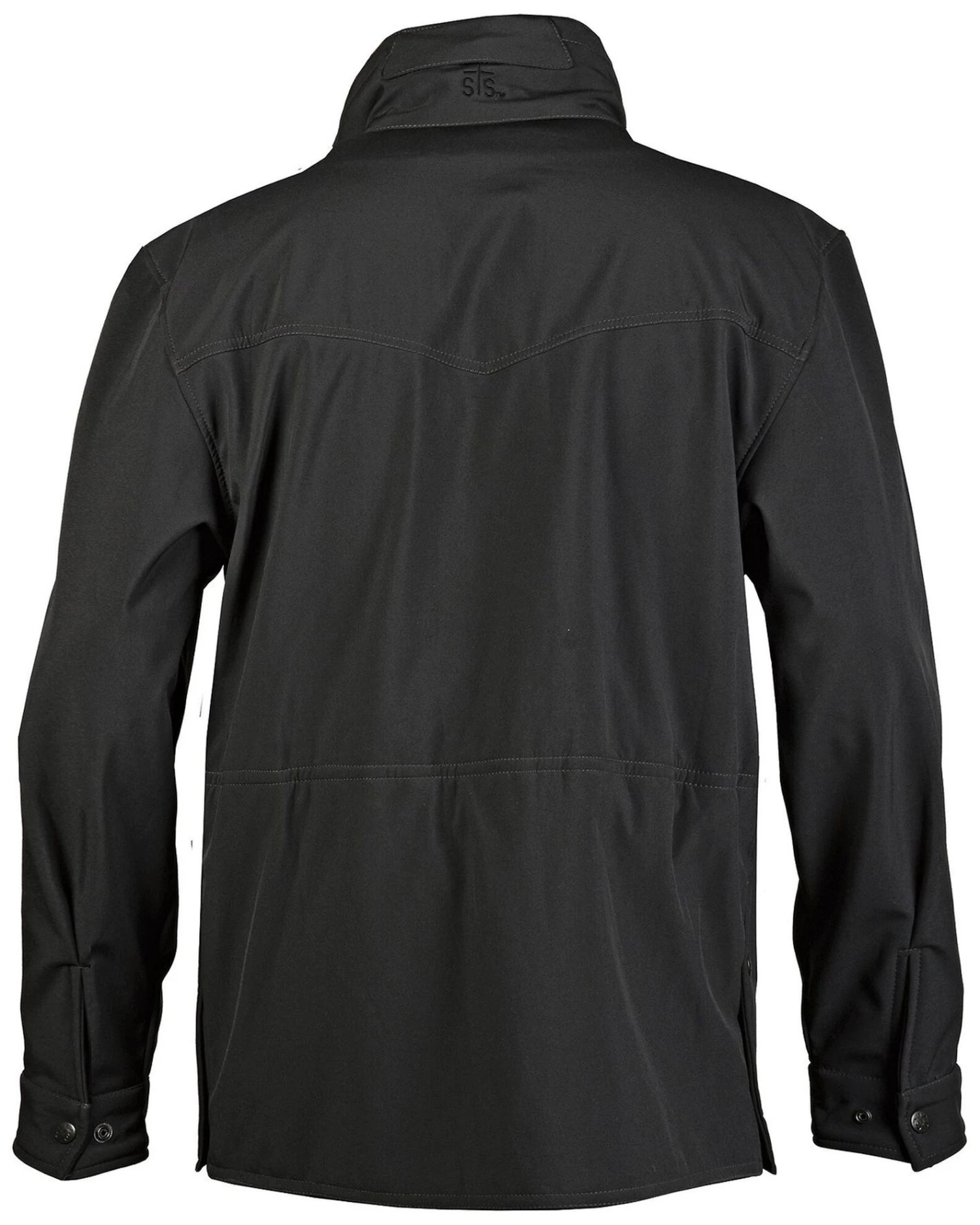 STS Ranchwear Women's Brazos Softshell Black Barn Jacket 4 STS Ranchwear Women's Brazos Softshell Black Barn Jacket - Image 2