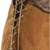 Kobler Leather Women's Choctaw Tooled Leather Lace-Up Suede Skirt -Country Clothing Store 225J35 38 D3