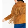 Liberty Wear Women's Suede Fringe Jacket - Plus -Country Clothing Store 225J41 41 P4