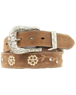 Ariat Women's Floral Embroidered Rhinestone Belt -Country Clothing Store 258U40 41 P1